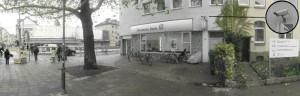 Videoüberwachung der Deutschen Bank-Filiale in der Hannoverschen Nordstadt